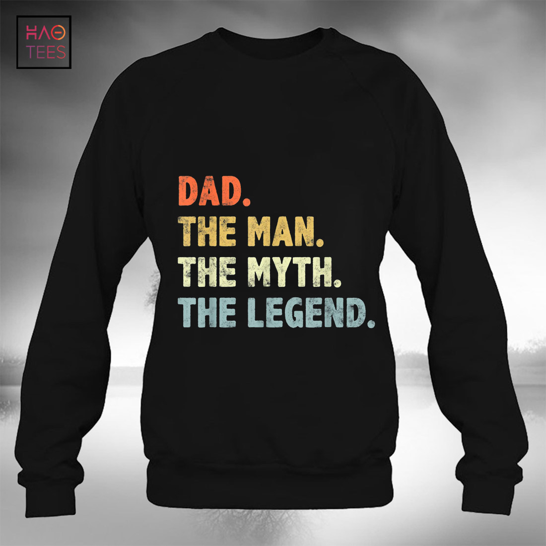 Papa The Man The Myth The Legend T Shirt Father's Day Grandfather T-Shirt Gift