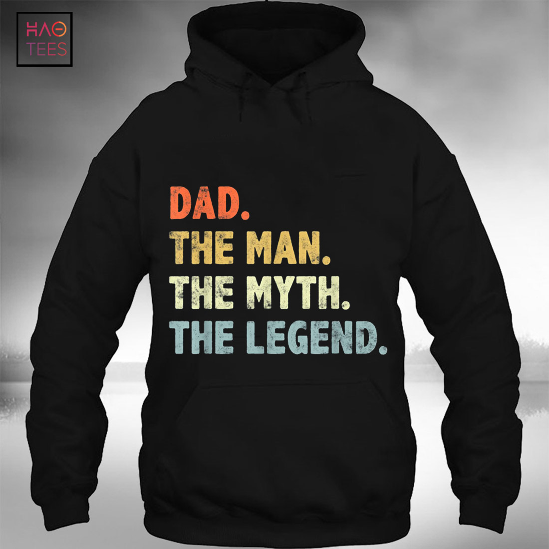 Gift For Father Gift For Dad Father's Day T-Shirt Grandpa The Man The Myth T-Shirt Gift For Husband. Happy Father's Day