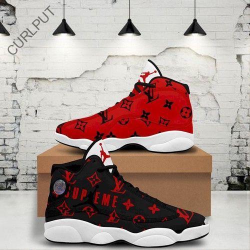 LV Air Jordan 13 Shoes POD design Official - S03