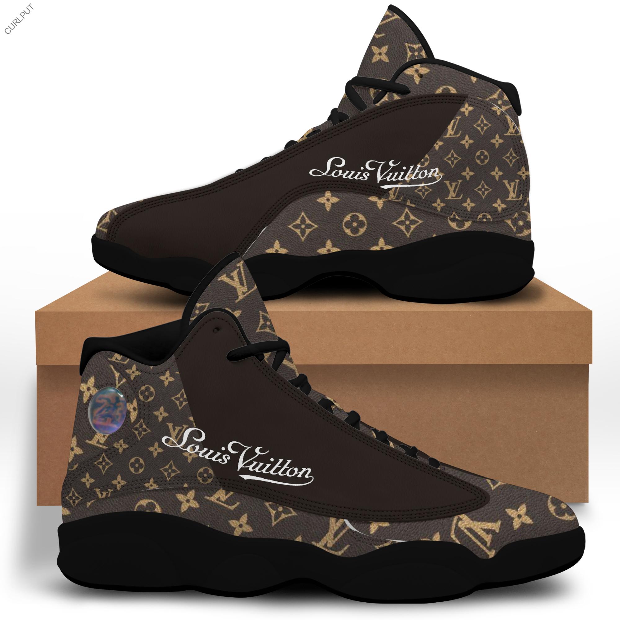 LV Air Jordan 13 Shoes POD design Luxury Store