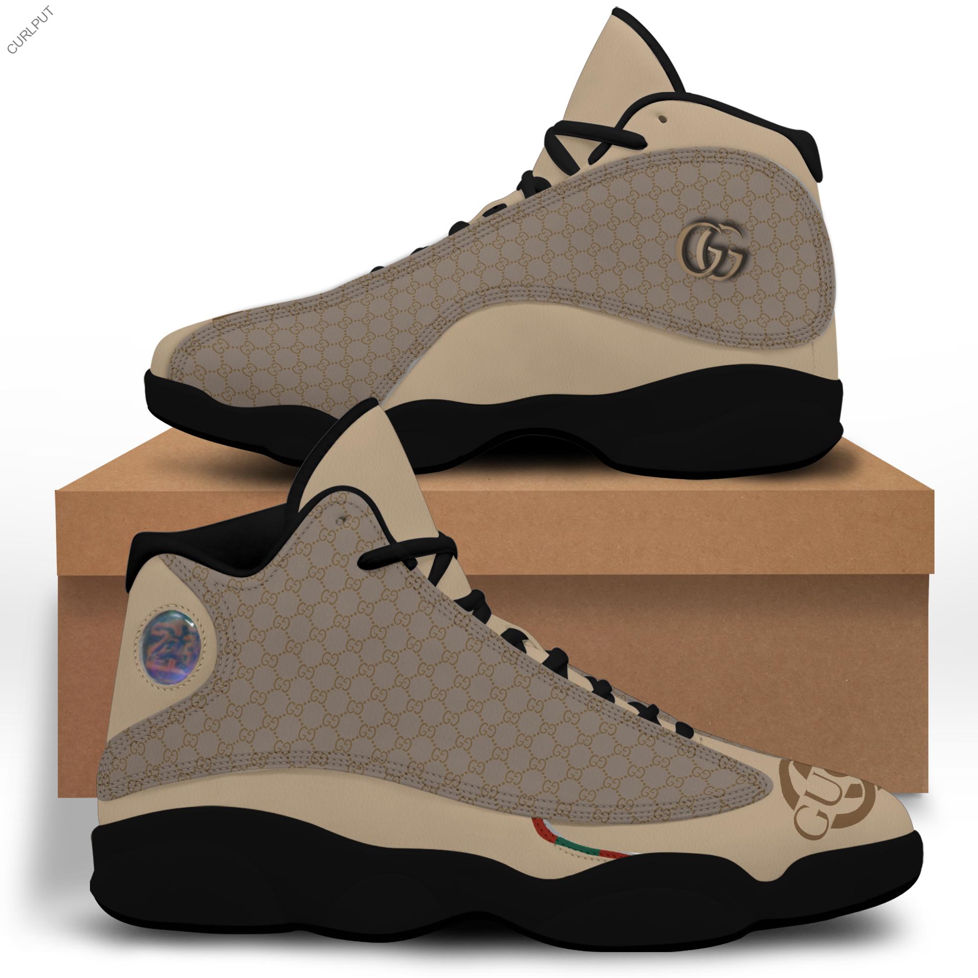 LV Air Jordan 13 Shoes POD design Official