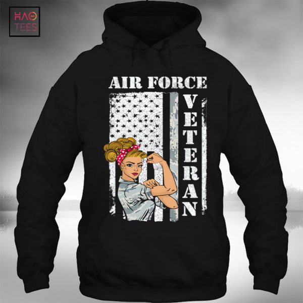 Air Force Veteran Usa Us Air Force Mom US Flag T-Shirt