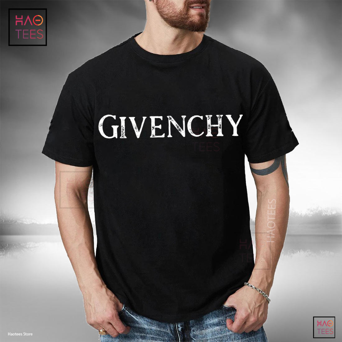 Givenchy 4G Embroidered Oversized T-Shirt T-shirt Classic - Man