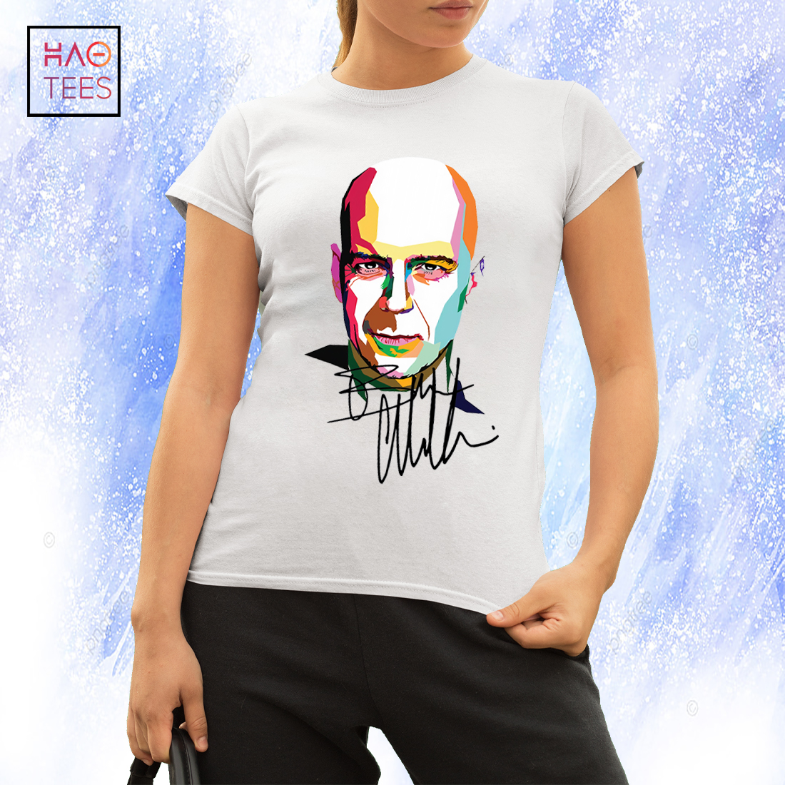 Thank You Bruce Willis Retired Signature T-Shirt
