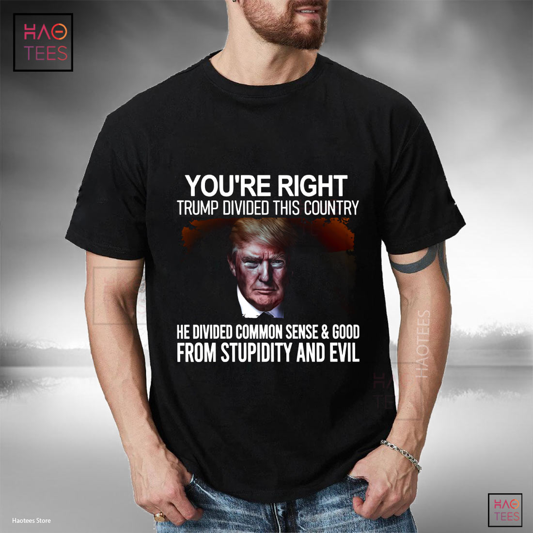 You Are Right Trump Drived This Country T-shirt Classic