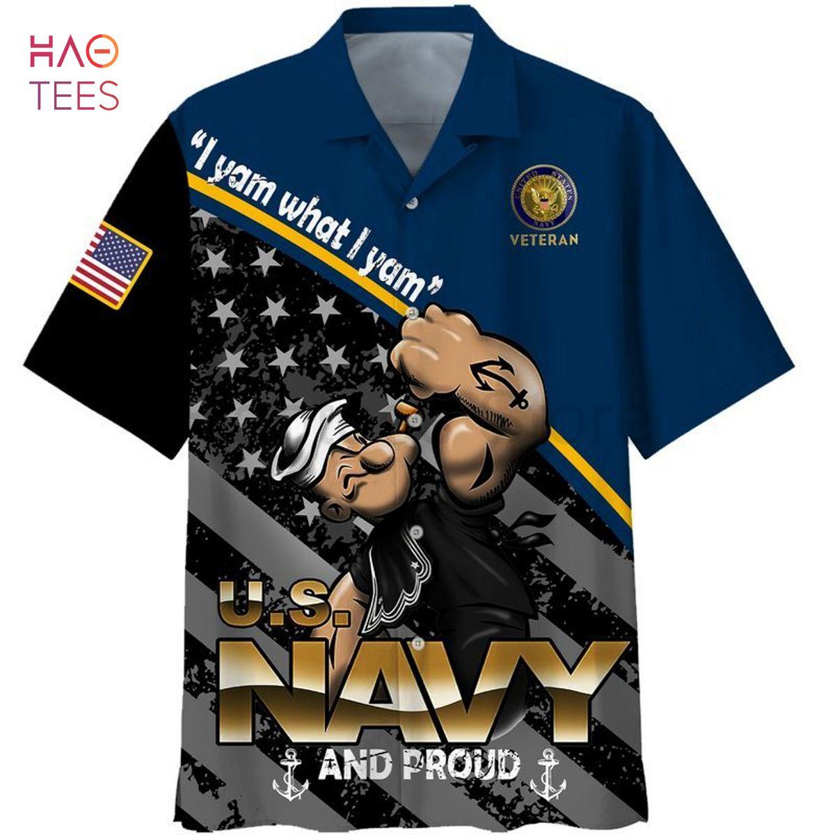 Us Navy Veteran And Proud Hawaiian Shirt Us Navy Veteran And Proud Hawaiian Shirt