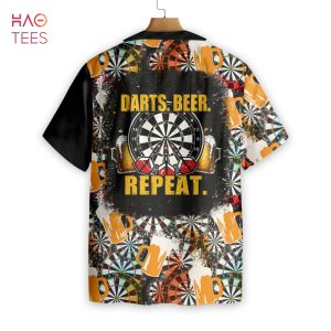 Darts Beer Repeat Hawaiian Shirt