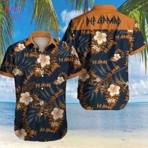Def Leppard Rock Band Hawaiian Shirt