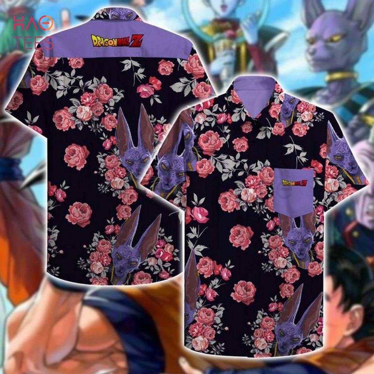 dragon ball hawaiian shirt