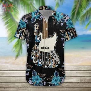 Bass Guitar Hawaiian Shirt