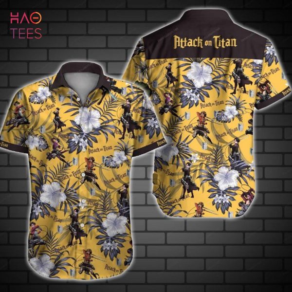 Attack On Titan Hawaiian Shirt
