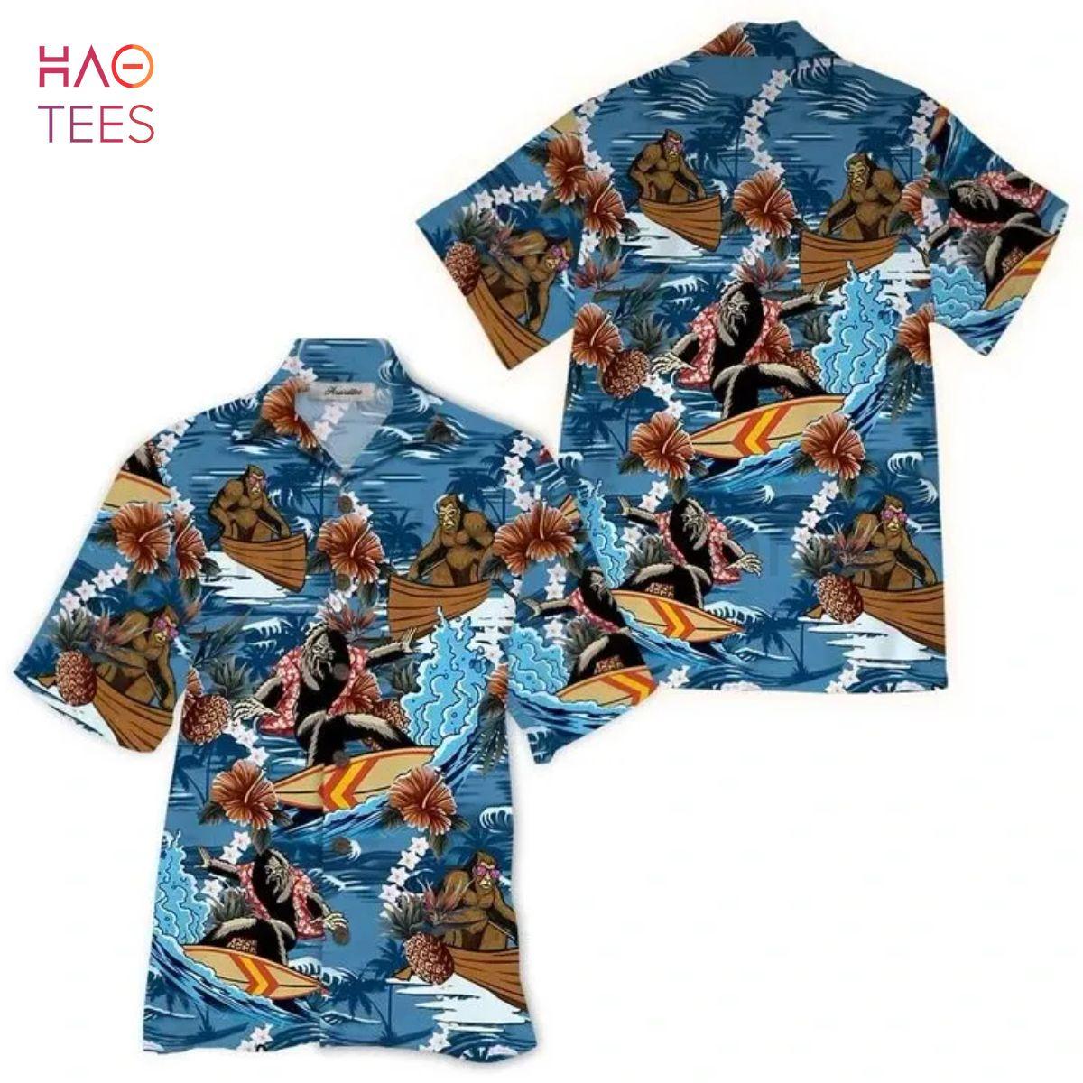 Bigfoot Iv Hawaiian Shirt