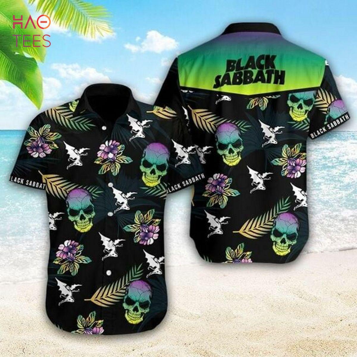 Black Sabbath Rock Band Hawaiian Shirt