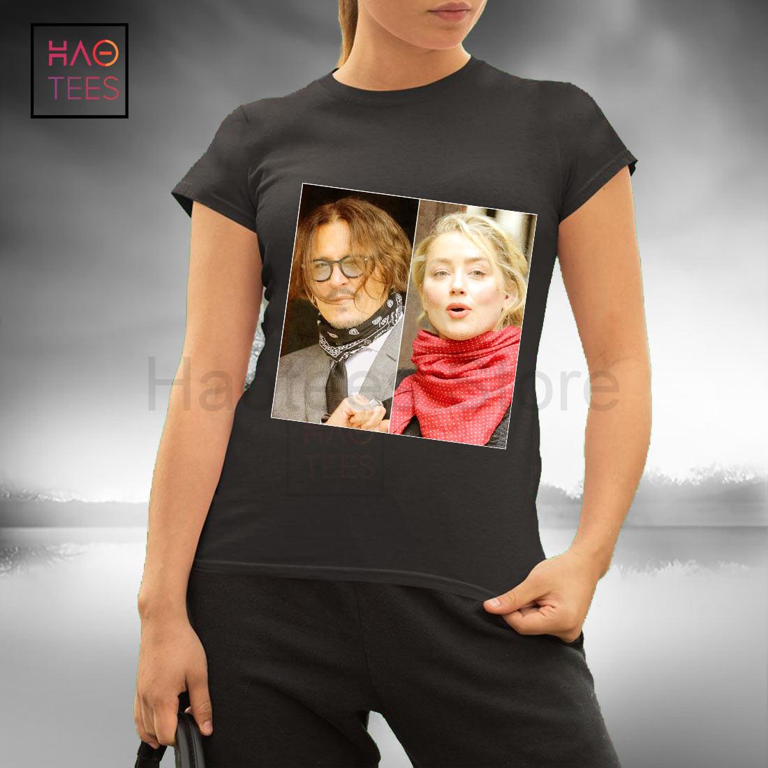 Just For Johnny Depp, Wife And Husband Hover T-Shirt Just For Johnny Depp, Wife And Husband Hover T-Shirt