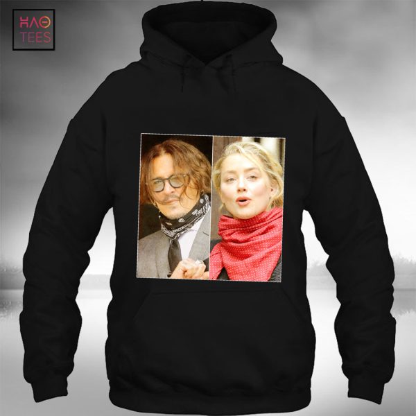 Just For Johnny Depp, Wife And Husband Hover T-Shirt
