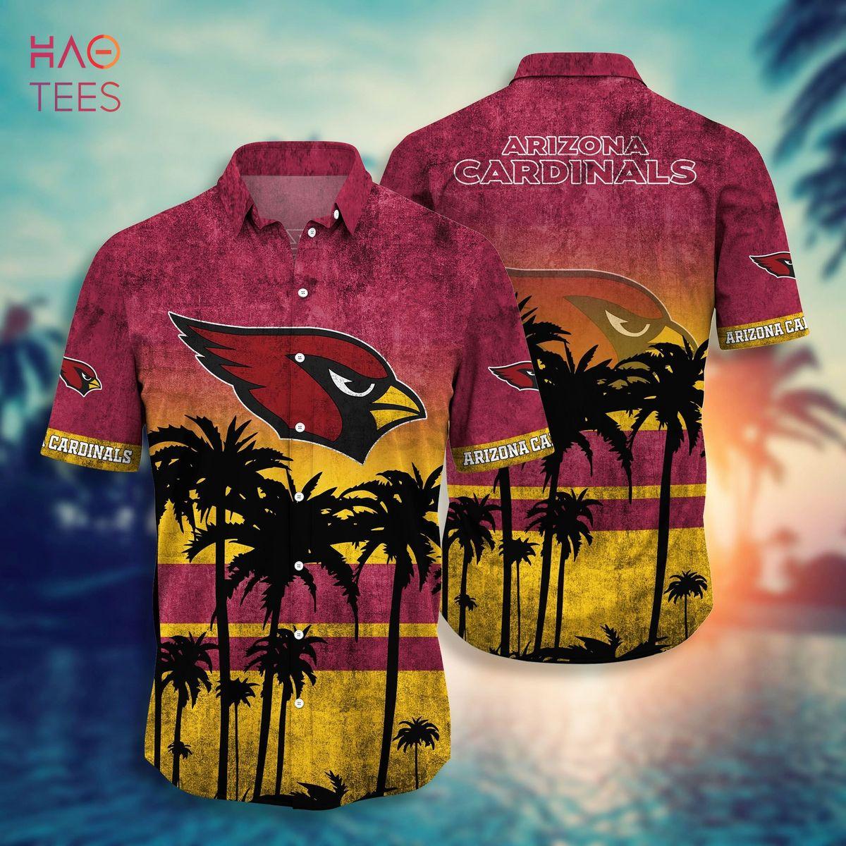 Arizona Cardinals Women Hawaiian Shirt Summer Button Up - Hot