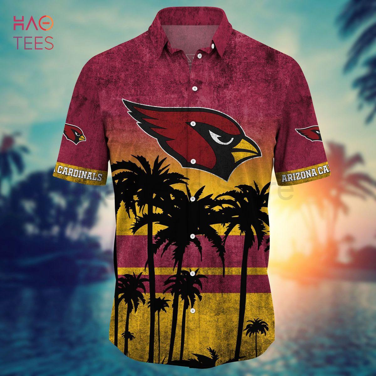 NFL Arizona Cardinals Hawaiian Shirt Button Up Mens - Ingenious