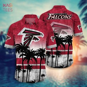 Nfl Atlanta Falcons Palm Tree Hawaiian Shirt, Shorts - Hot Sale 2023