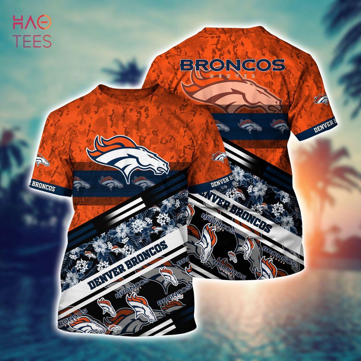 Denver Broncos NFL-Hawaii Shirt Short Style Hot Trending Summer-Hawaiian NFL V4
