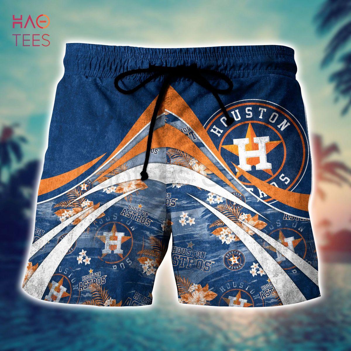 Houston Astros Tropical 3D Hawaiian Shirt And Beach Shorts For Fans Sport