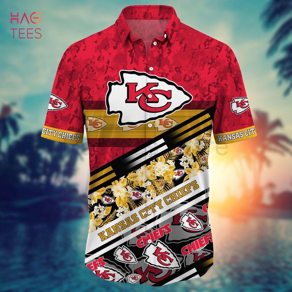 Kansas City Chiefs NFL-Hawaii Shirt Short Style Hot Trending Summer-Hawaiian NFL  N651