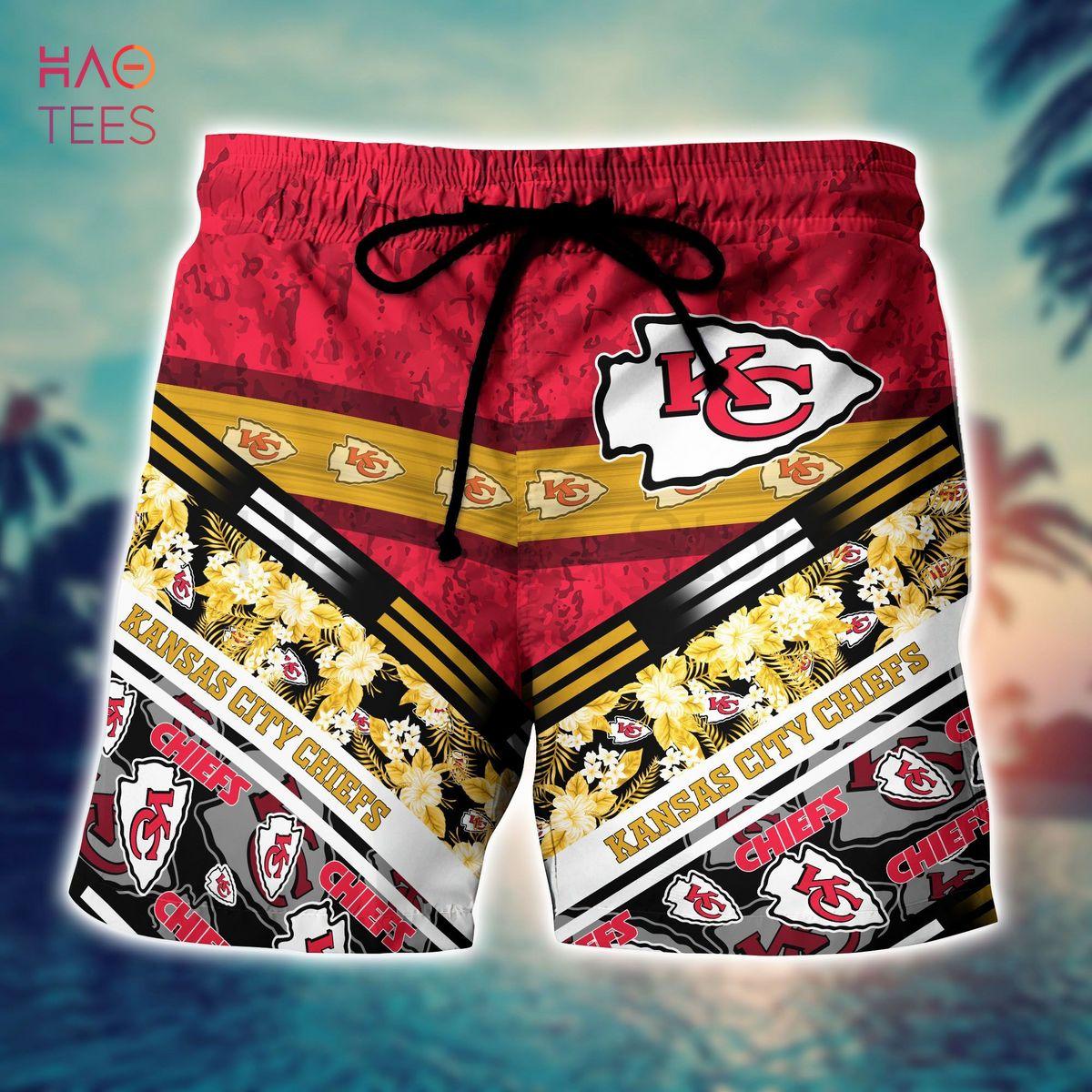 Kansas City Chiefs NFL-Hawaii Shirt Short Style Hot Trending Summer-Hawaiian NFL  N651