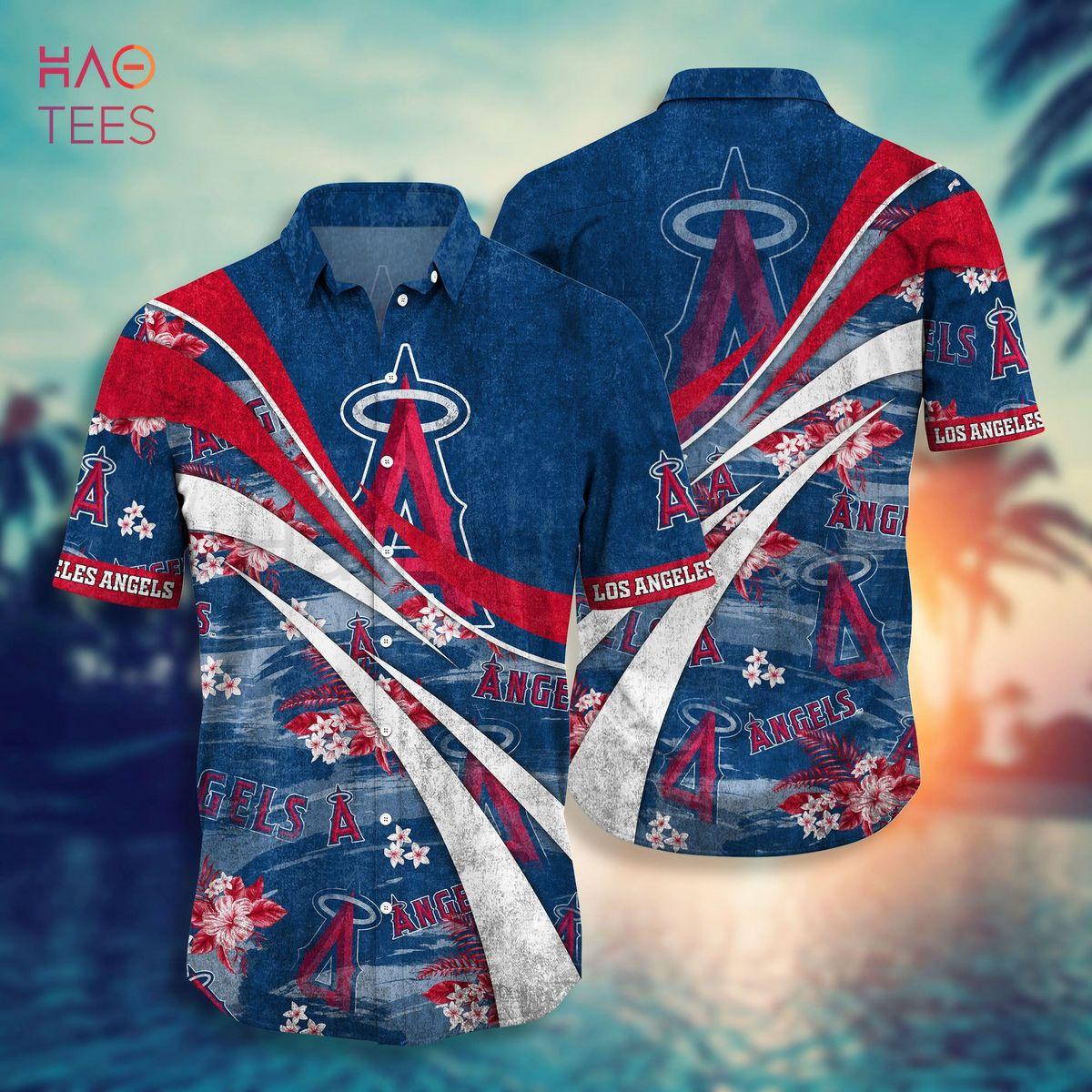 Los Angeles Angels Hawaiian Shirt Los Angeles Mlb Custom Hawaiian