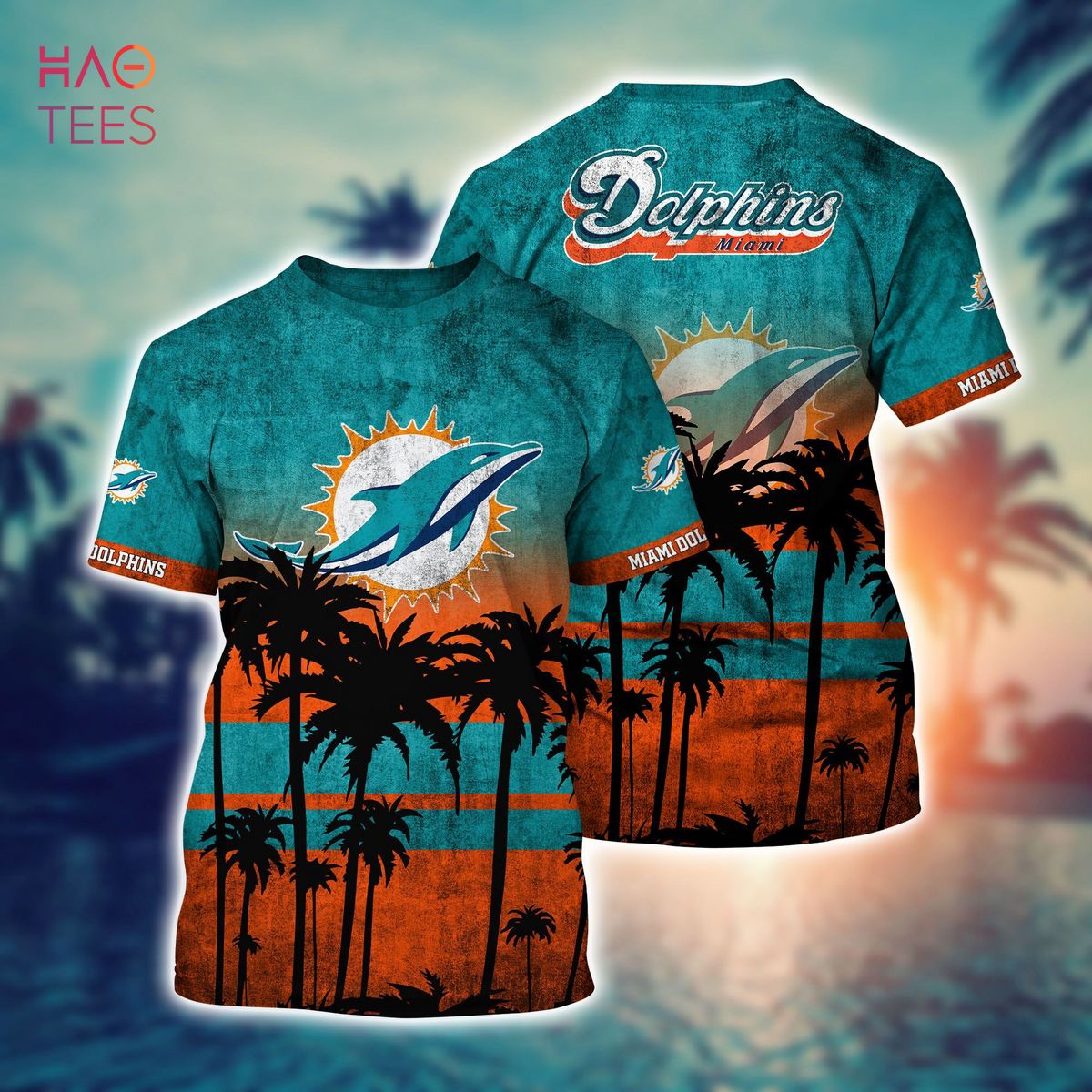 Miami Dolphins NFL-Hawaii Shirt Short Style Hot Trending Summer-Hawaiian NFL