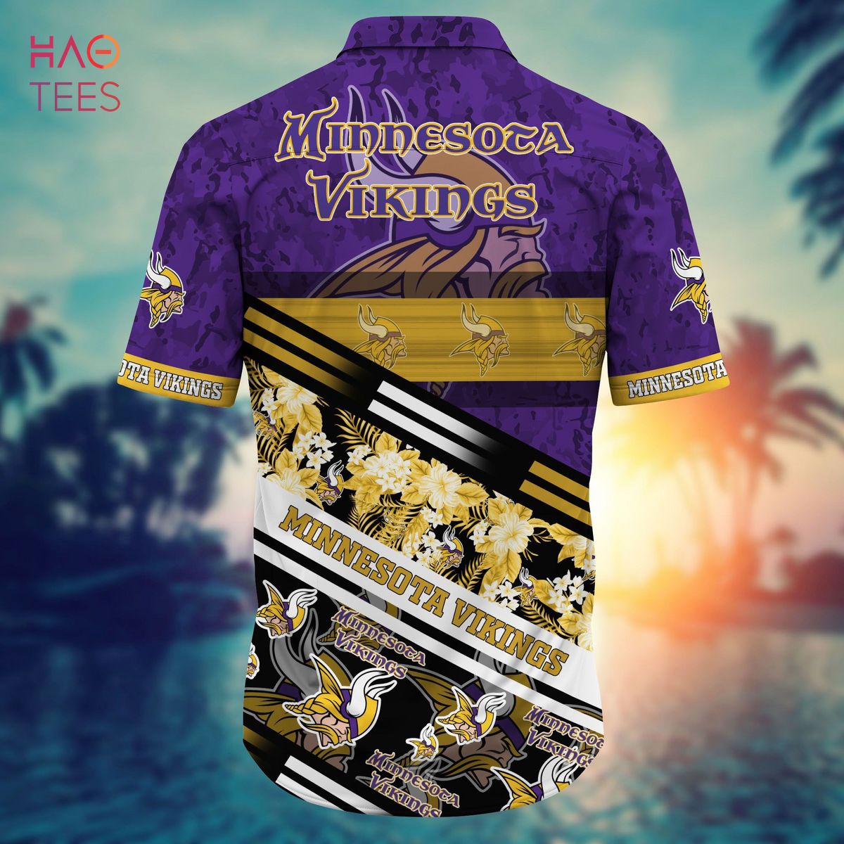 Minnesota Vikings NFL-Hawaii Shirt Short Style Hot Trending Summer