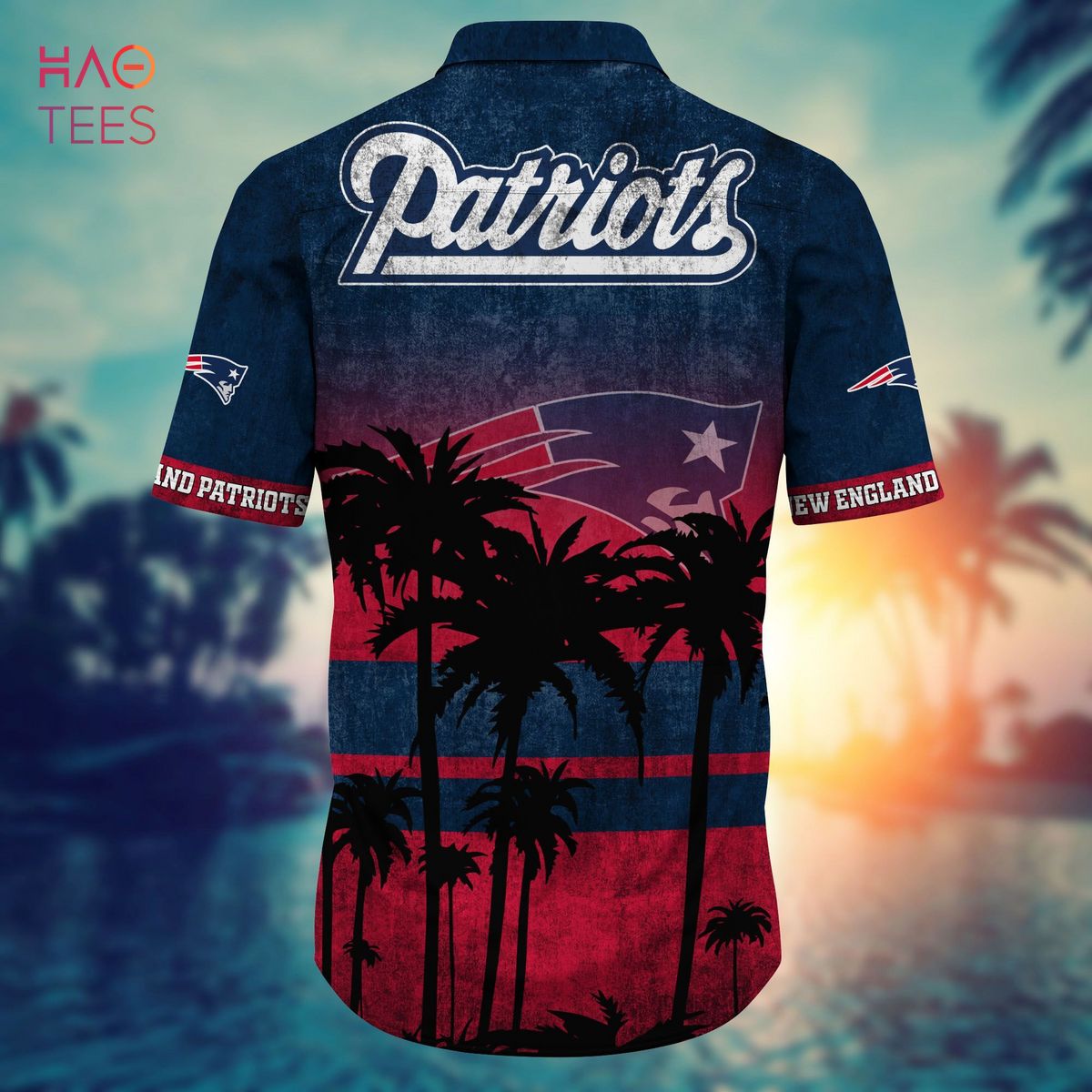 Patriots Hawaiian Shirt New England Patriots Nfl Summer Vibe