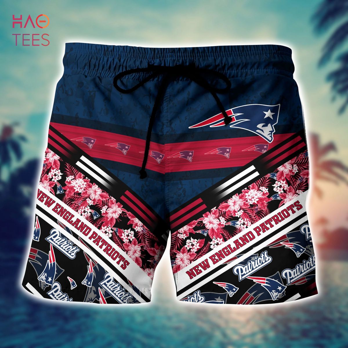 New England Patriots NFL-Hawaii Shirt Short Style Hot Trending Summer-Hawaiian NFL