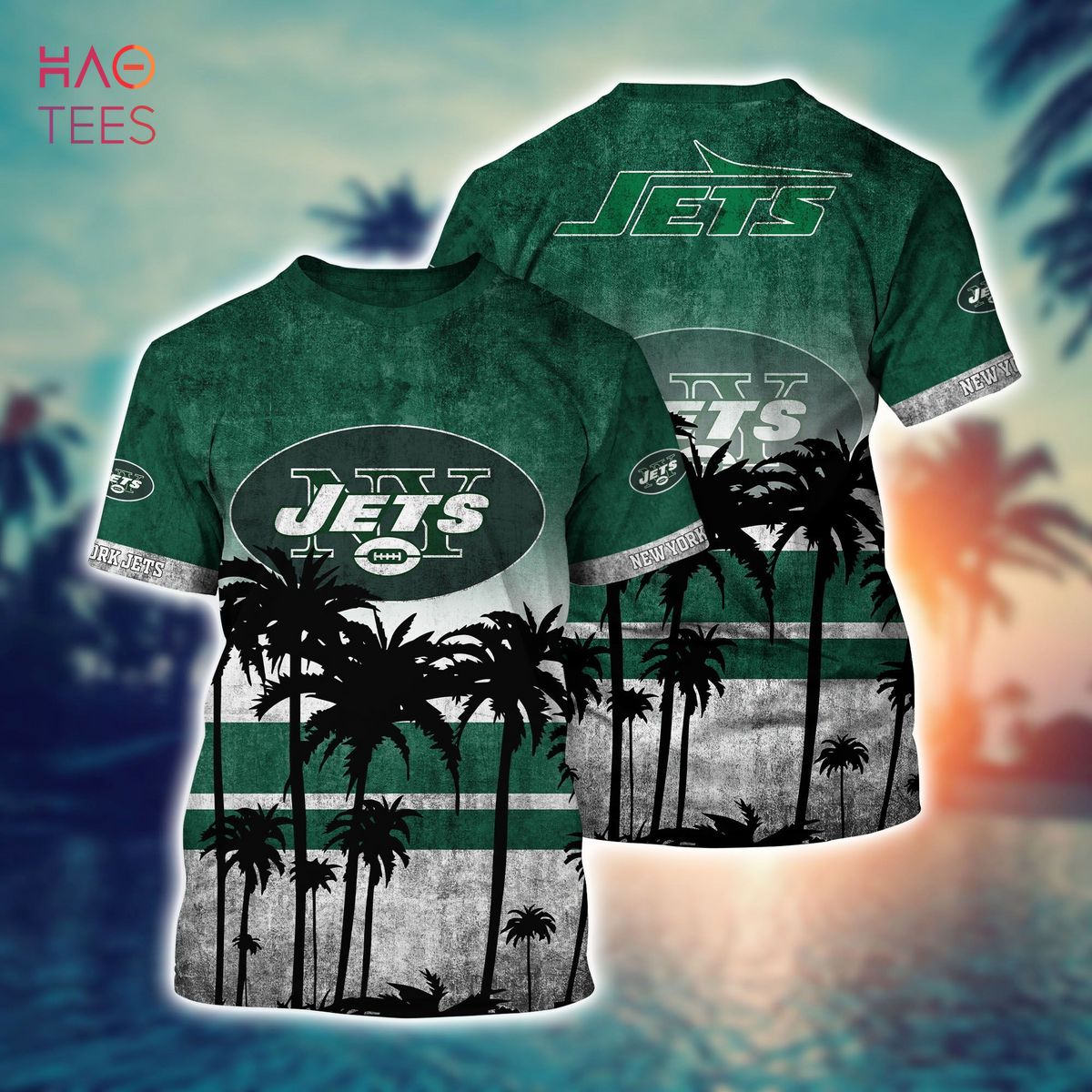 New York Jets NFL-Hawaii Shirt Short Style Hot Trending Summer-Hawaiian NFL