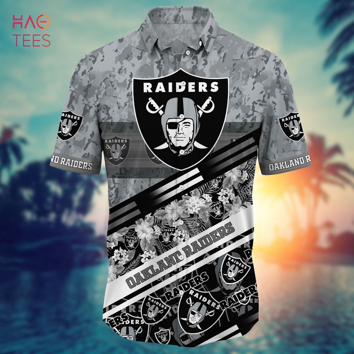 Oakland Raiders NFL-Hawaii Shirt Short Style Hot Trending Summer-Hawaiian NFL G7 Oakland Raiders NFL-Hawaii Shirt Short Style Hot Trending Summer-Hawaiian NFL G7