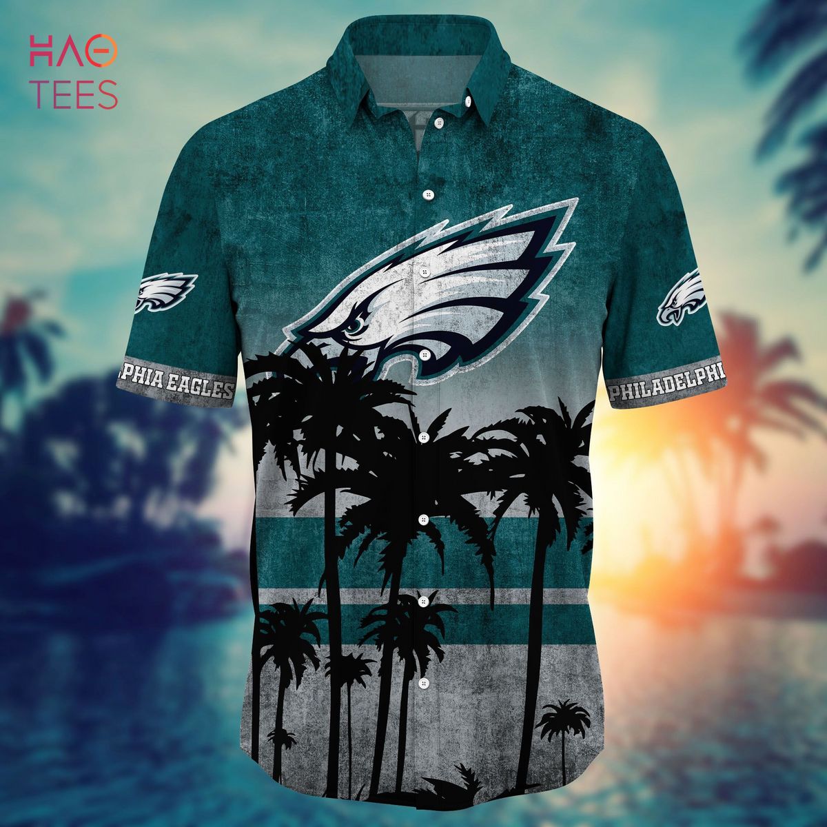 Philadelphia Eagles NFL-Hawaii Shirt Short Style Hot Trending Summer-Hawaiian NFL