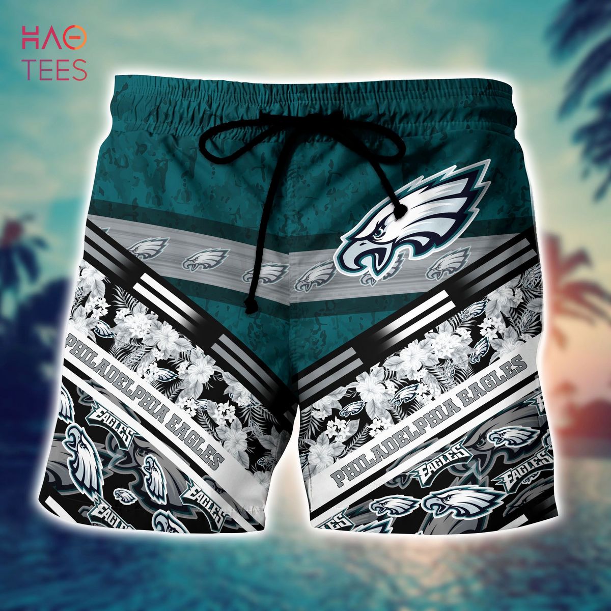 Philadelphia Eagles NFL-Hawaii Shirt Short Style Hot Trending Summer-Hawaiian NFL V1