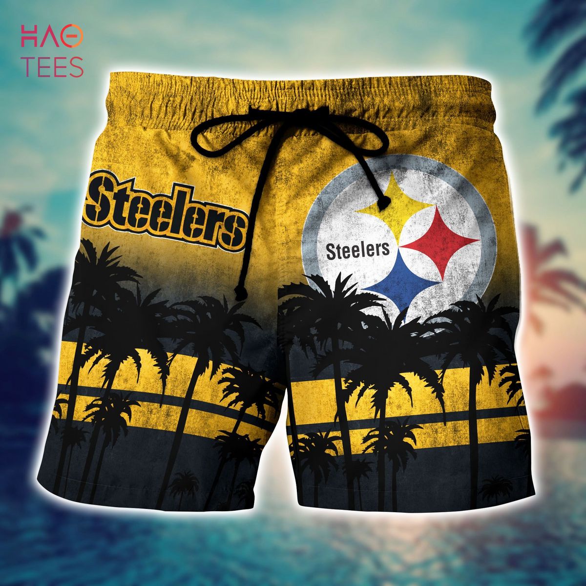Pittsburgh Steelers NFL-Hawaii Shirt Short Style Hot Trending Summer-Hawaiian NFL