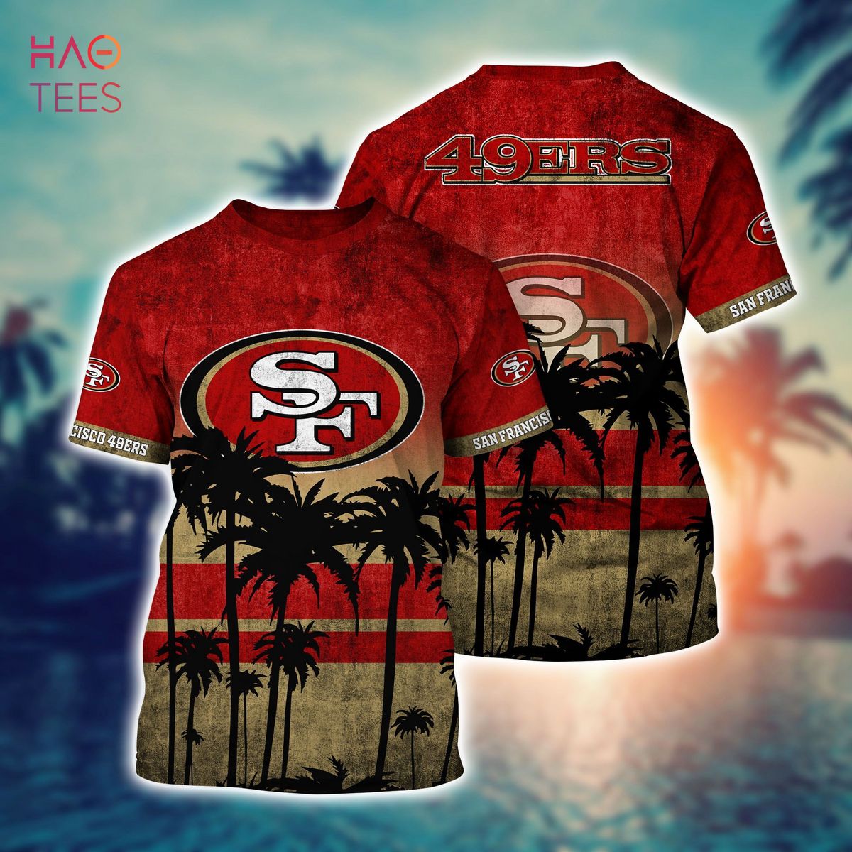 San Francisco 49ers NFL-Hawaii Shirt Short Style Hot Trending Summer-Hawaiian NFL