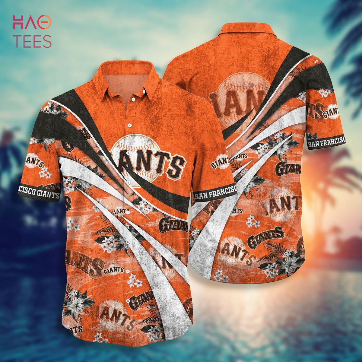 Orange Tropical Beach MLB Baseball San Francisco Giants Hawaiian Shirt -  Shirt Low Price