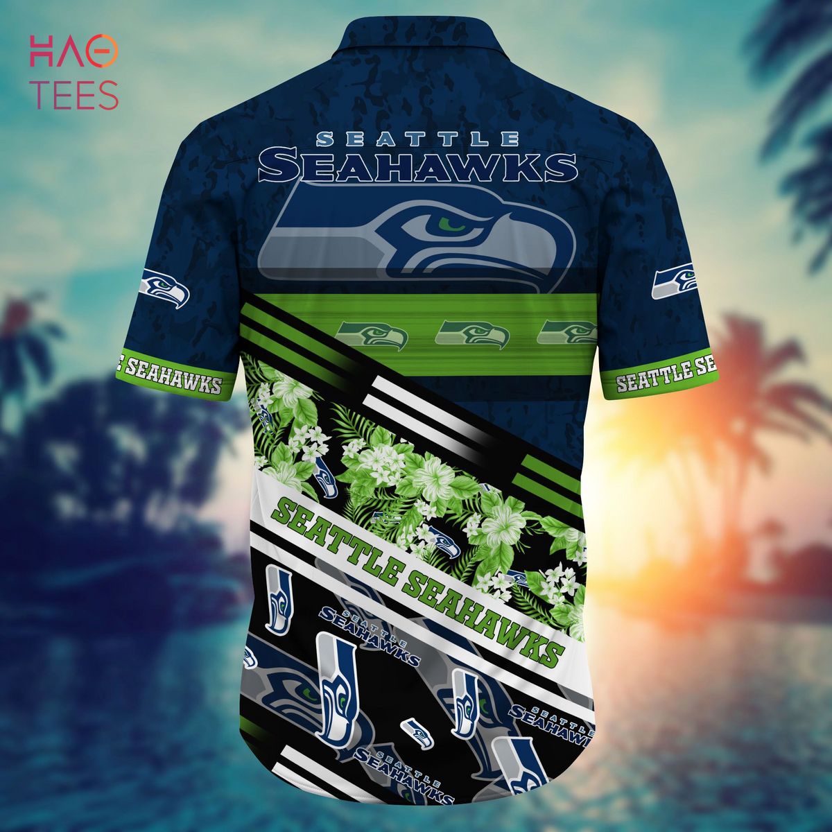 Seattle Seahawks NFL-Hawaii Shirt Short Style Hot Trending Summer-Hawaiian NFL