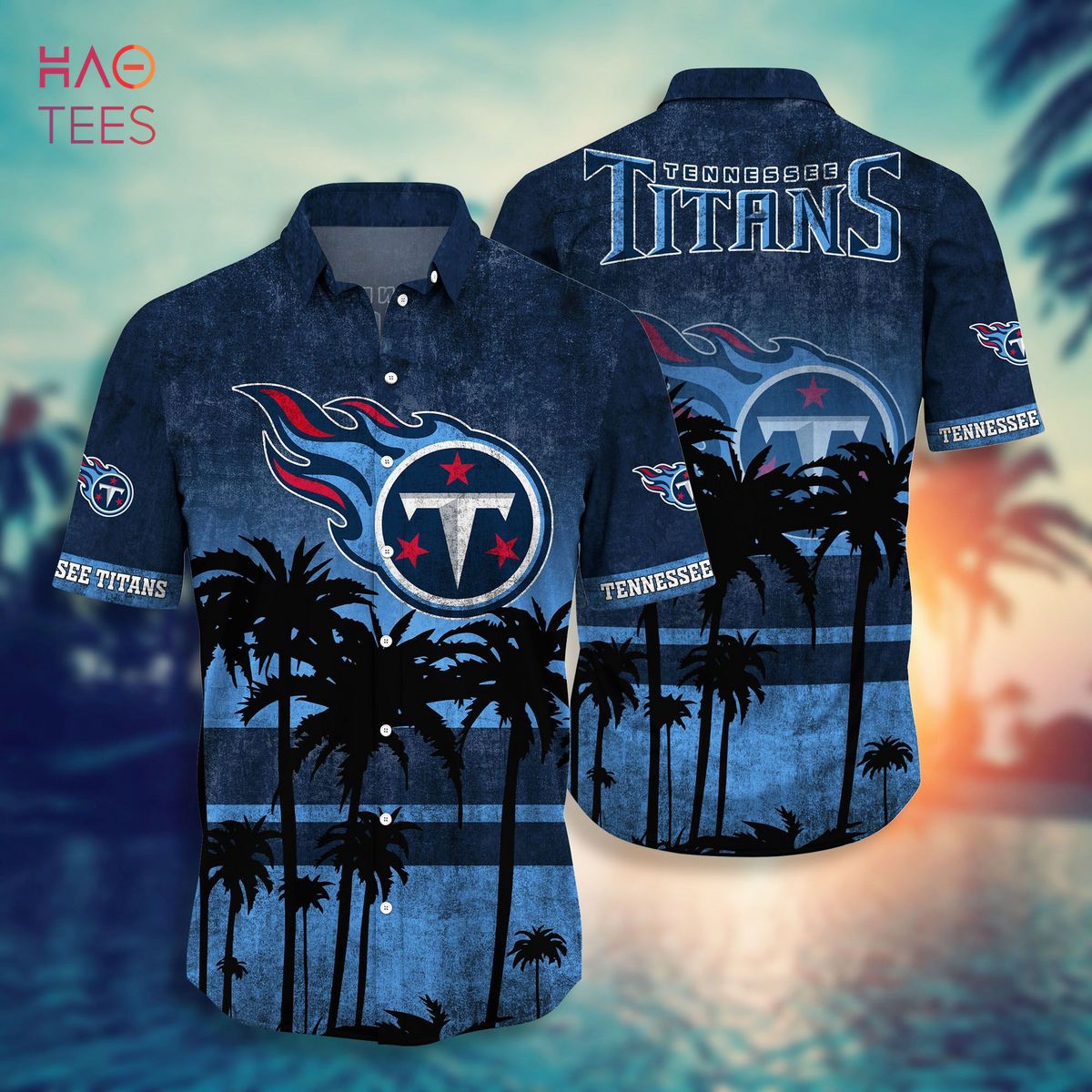 Tennessee Titans NFL-Hawaii Shirt Short Style Hot Trending Summer-Hawaiian NFL V1