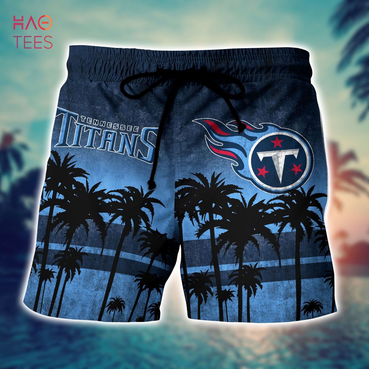 Tennessee Titans NFLVintage US Flag Hawaiian Shirt And Shorts