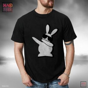 Dabbing Hip Hop Bunny Easter Shirt for Boys Girls Adults Dab T-Shirt