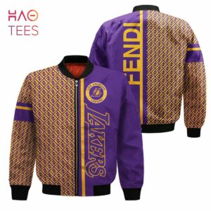 Fendi Los Angeles Lakers Bomber Jacket