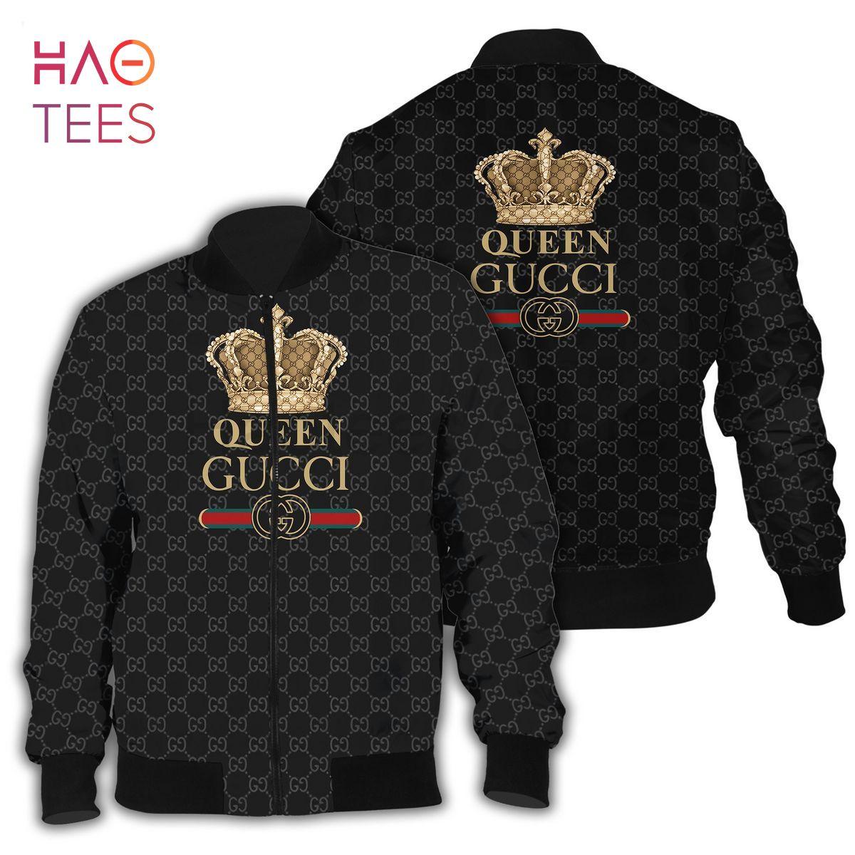 Gucci Queen Black imited Edition Bomber Jacket
