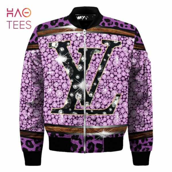 Purple Expensive Luxury Fashion Bomber Jacket