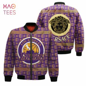 Versace Los Angeles Lakers Bomber Jacket