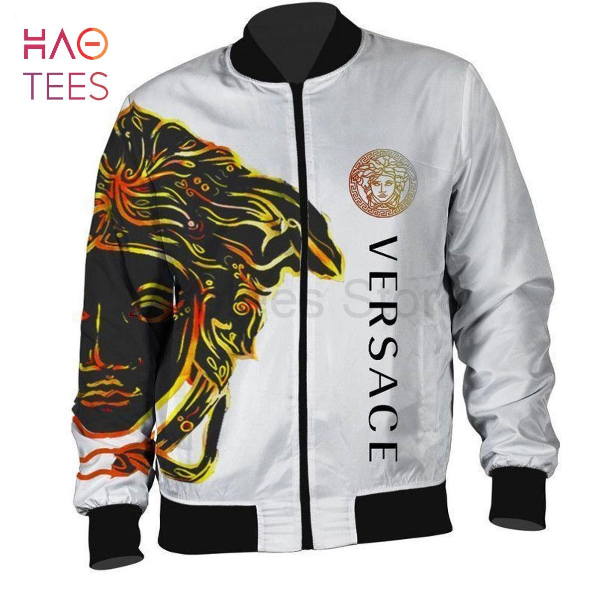 Versace White Limited Edition Bomber Jacket