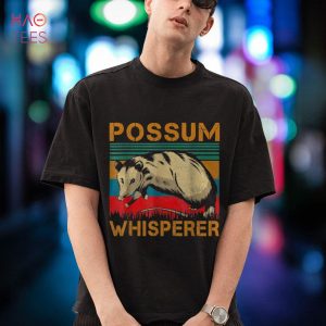Opossum Tshirt Possum Whisperer Opossum Vintage Men Women Shirt