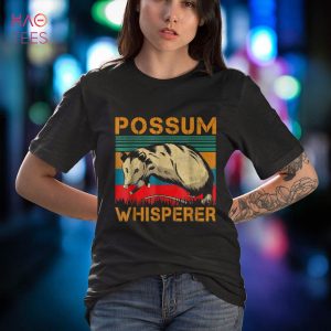 Opossum Tshirt Possum Whisperer Opossum Vintage Men Women Shirt