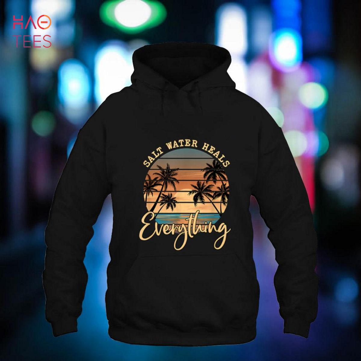 Saltwater heals outlet everything hoodie